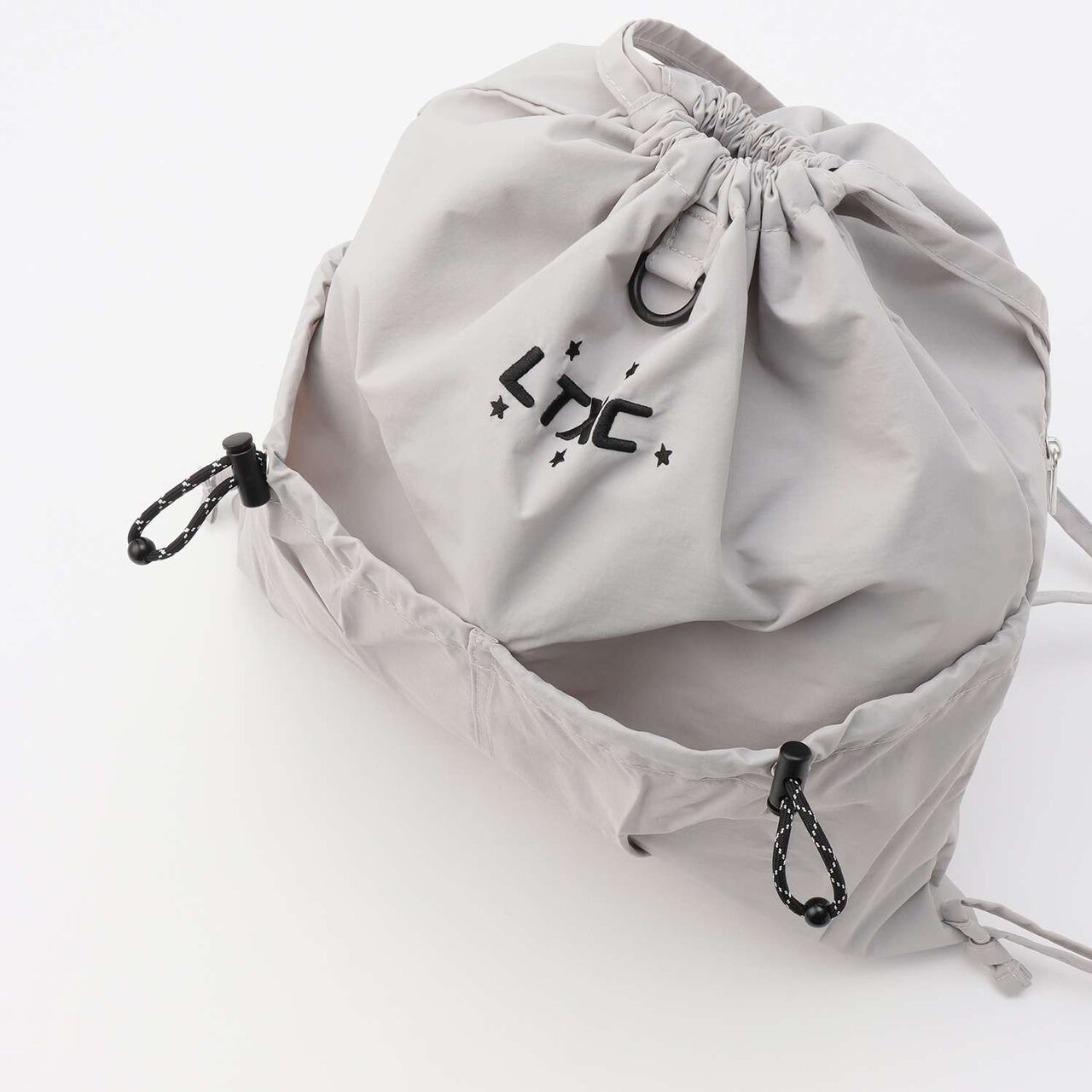 [LTXC] Water-Repellent Nylon Knapsack,Ivory, large image number 6