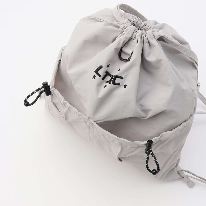 [LTXC] Water-Repellent Nylon Knapsack,Ivory, medium image number 6
