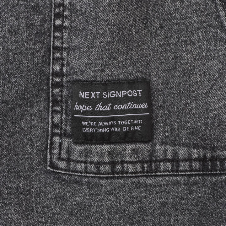 Cool Touch Denim Cargo Pants,Gray, medium image number 4