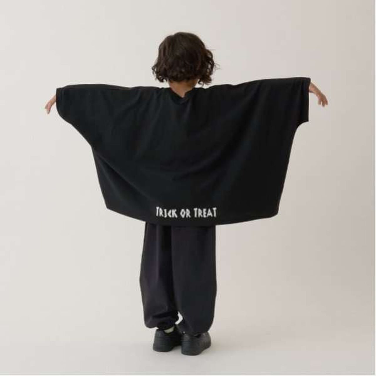 [Halloween] Transforming Ghost T-Shirt,Black, large image number 2