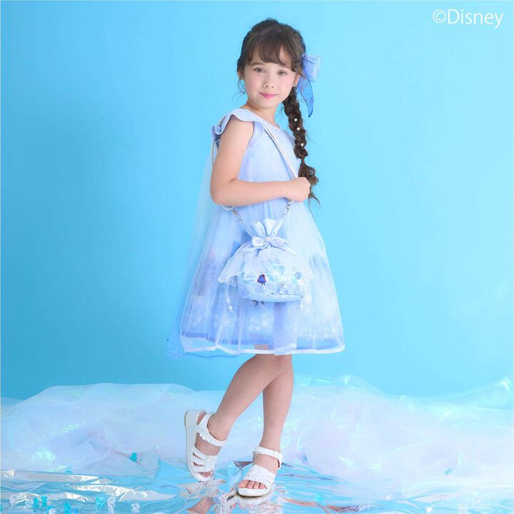 Frozen Elsa One-Piece Dress [Cool Touch],Sax blue, medium image number 4