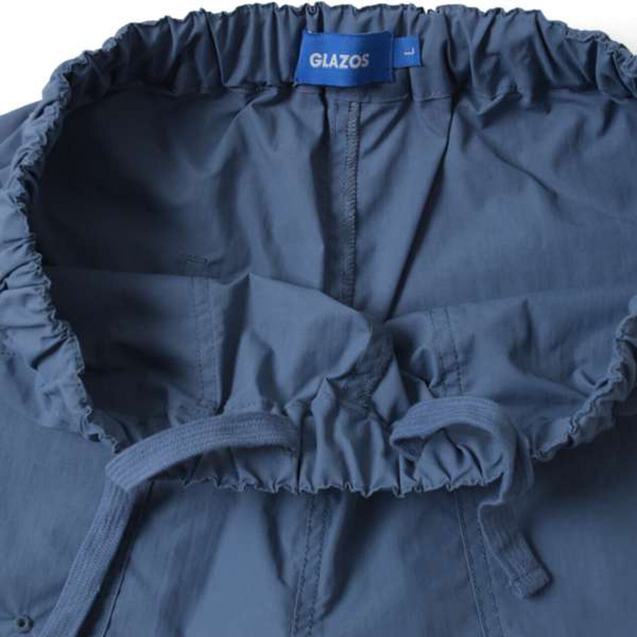 [Water-Repellent] Nylon Washed Baker Shorts,Black, large image number 3