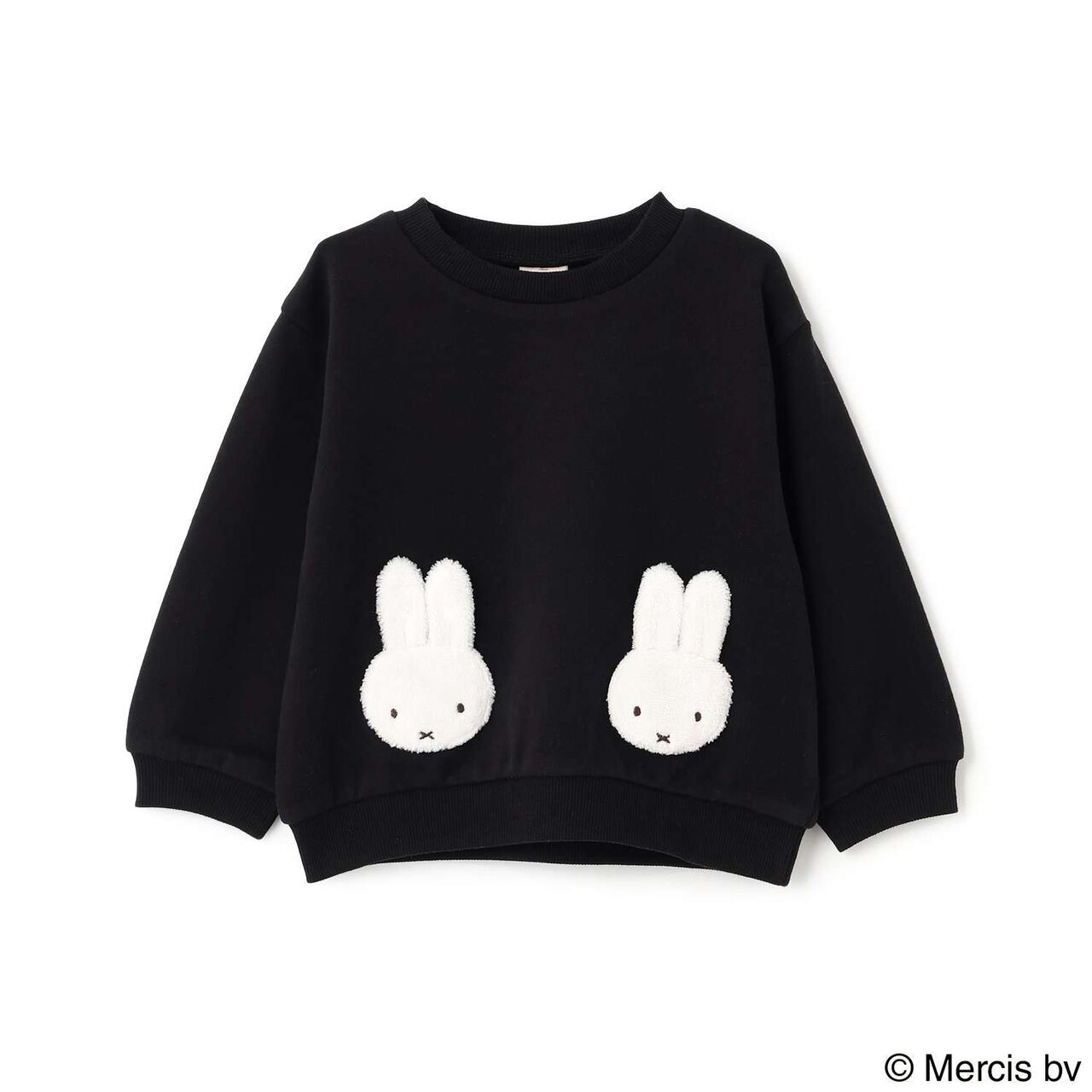 [Miffy] Motif Sweatshirt,Black, large image number 14