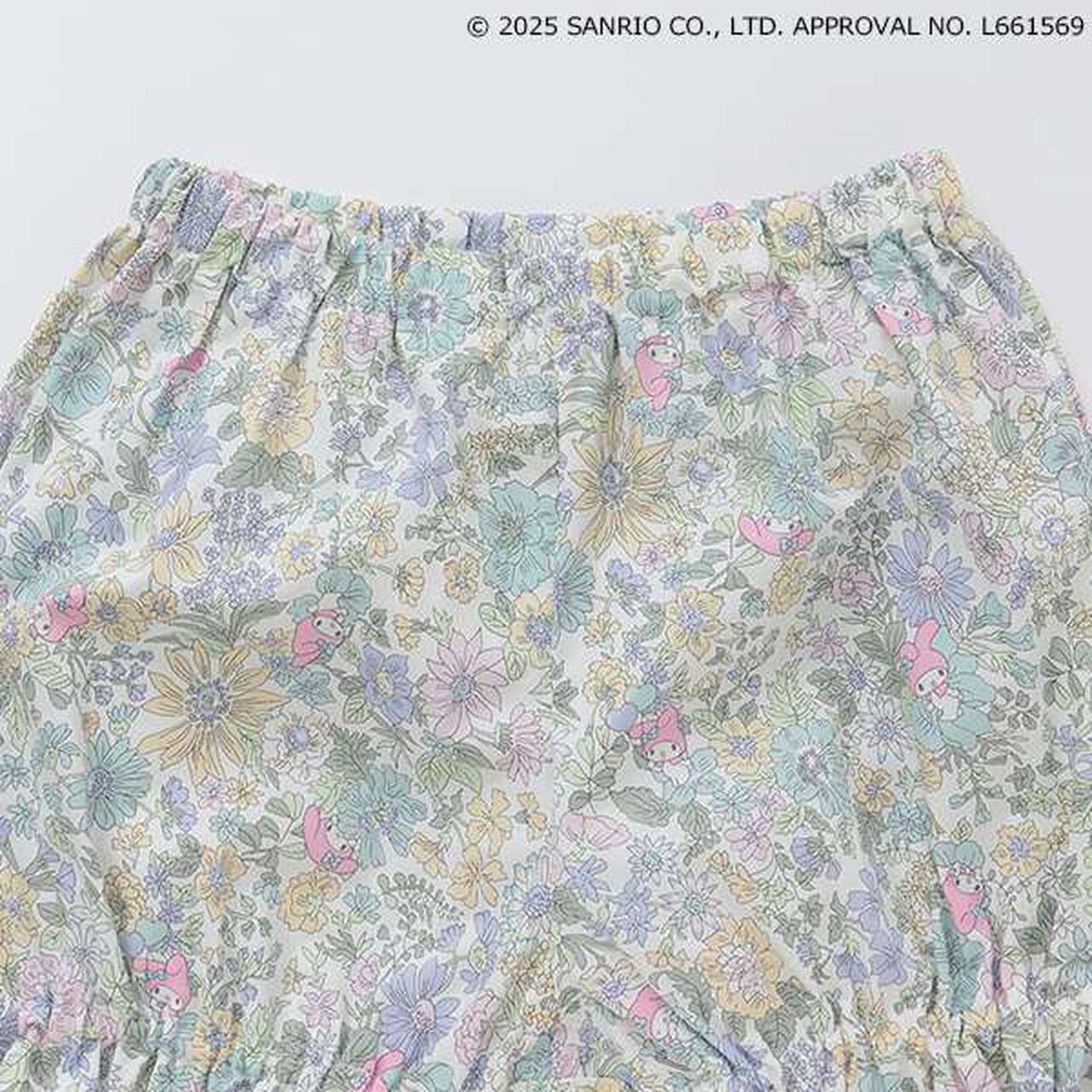 [My Melody] Liberty Baby Suit,Coral red, large image number 7