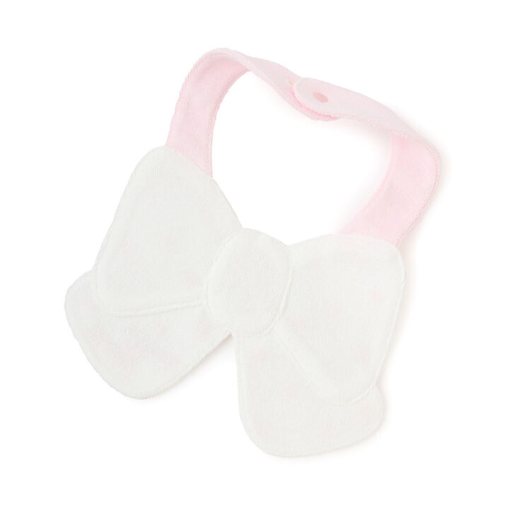 Ribbon-Shaped Bib,Off white, medium image number 1