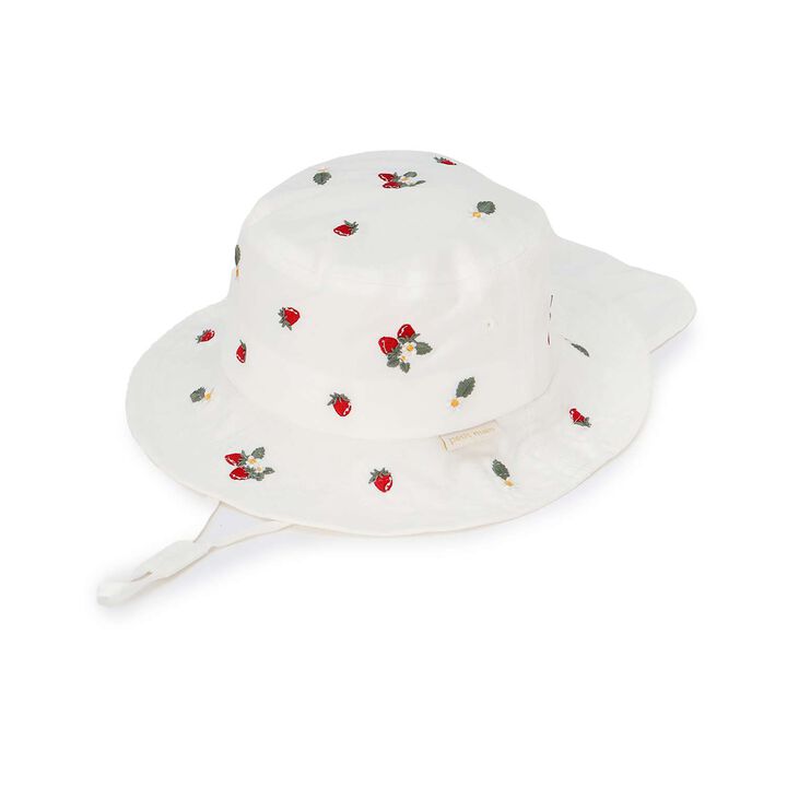 [Heat-Resistant] Embroidered Bucket Hat,Light pink, medium image number 10