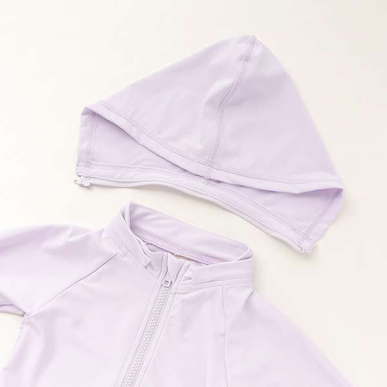 [SWIM] Frill Rash Guard,Lavender, large image number 7