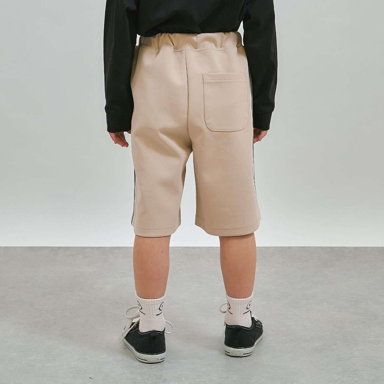 [Set Up Compatible School] Side Line Half Pants,Greige, large image number 13