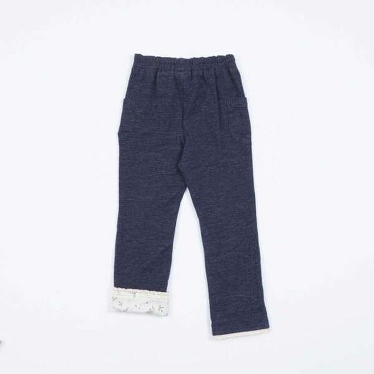 KP Cuffed Denim-Look Knit Twill Pants (100-160),Lavender, large image number 10