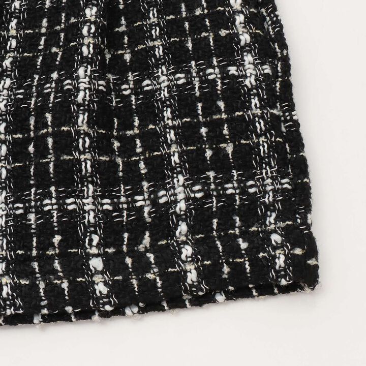 Adult-Style Holiday Tweed Short Pants,White, medium image number 10