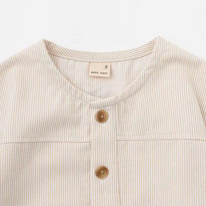 Woven Short-Sleeve Outfit Set,Striped, medium image number 15