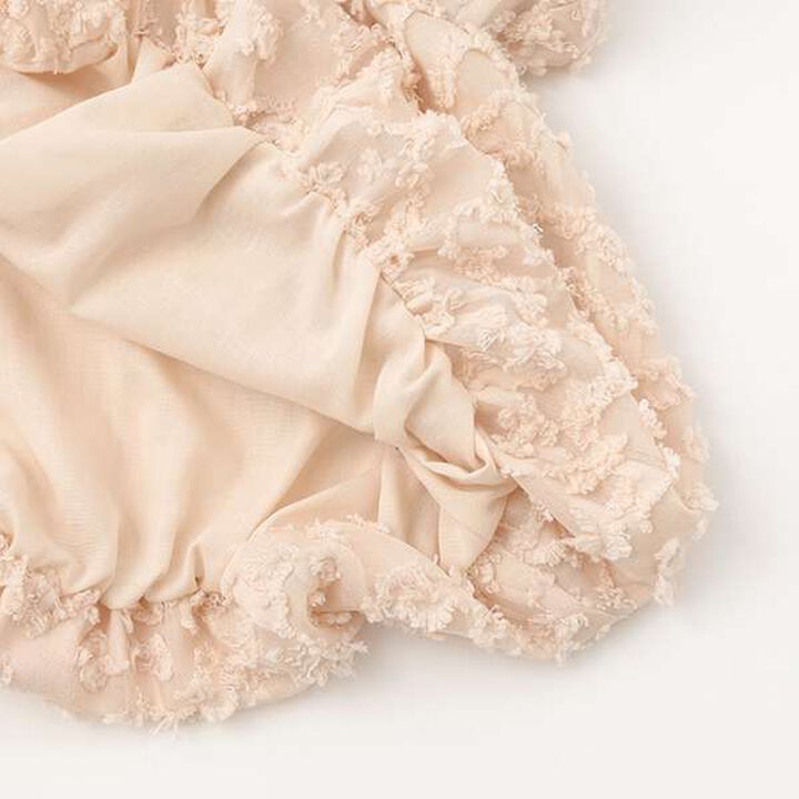 [Link] Jacquard Balloon Blouse (Kids Size),Light green, medium image number 11