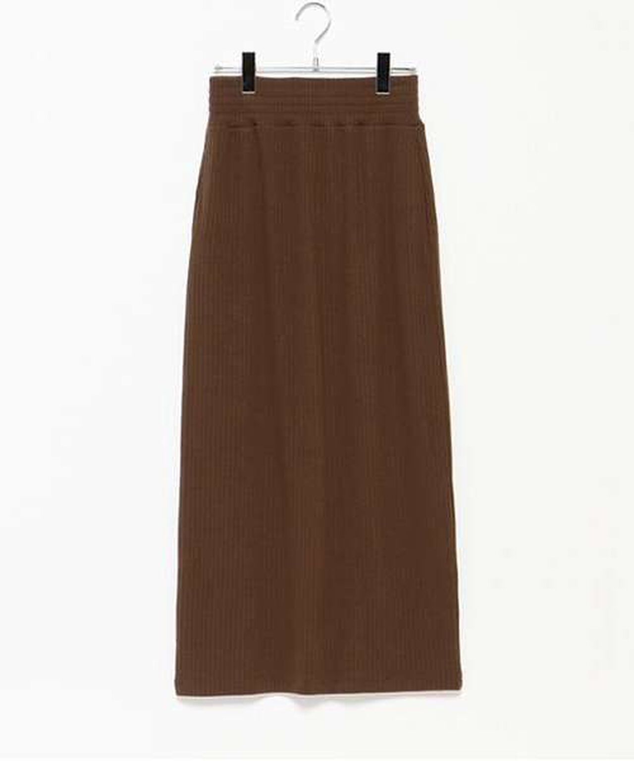 Cut Rib Tight Skirt,Beige, large image number 13