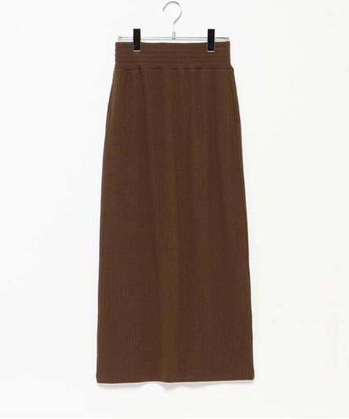 Cut Rib Tight Skirt,Beige, medium image number 13