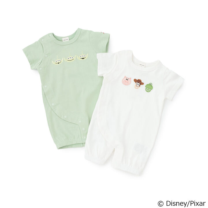 [Disney/Pixar] TOY STORY Appliqu&eacute; 2WAY Romper,Moss green, medium image number 11