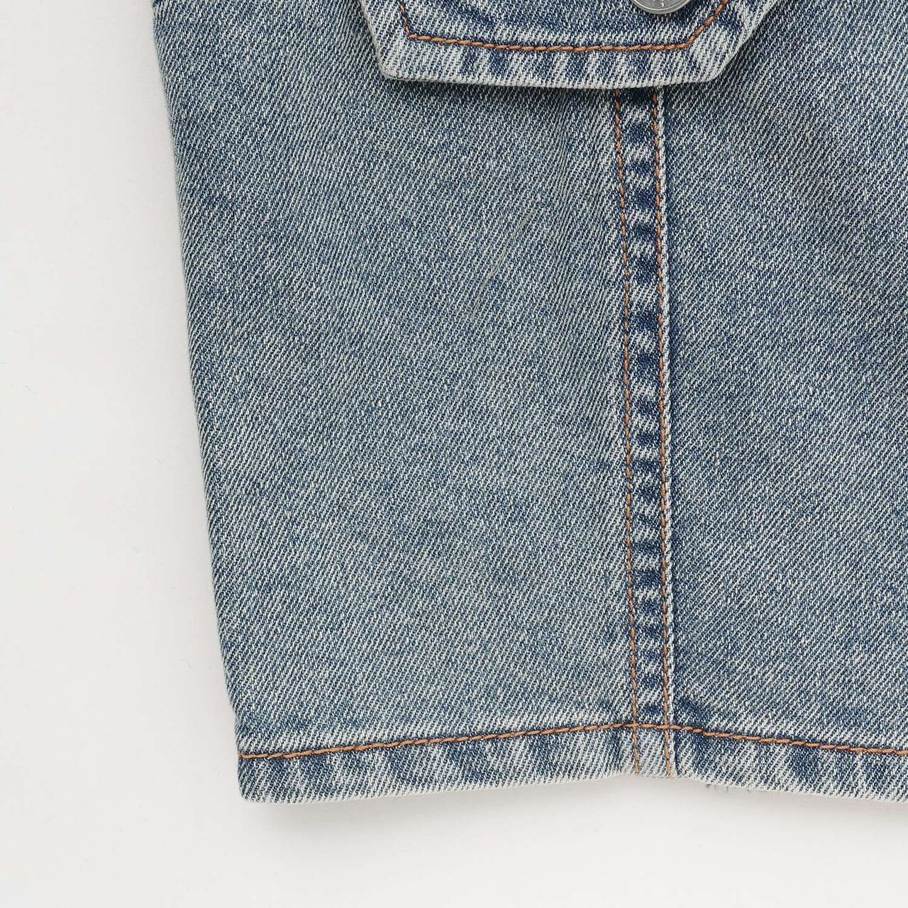 [LTXC / Cool Touch] Denim Pants and Bustier Set,Gray, large image number 13