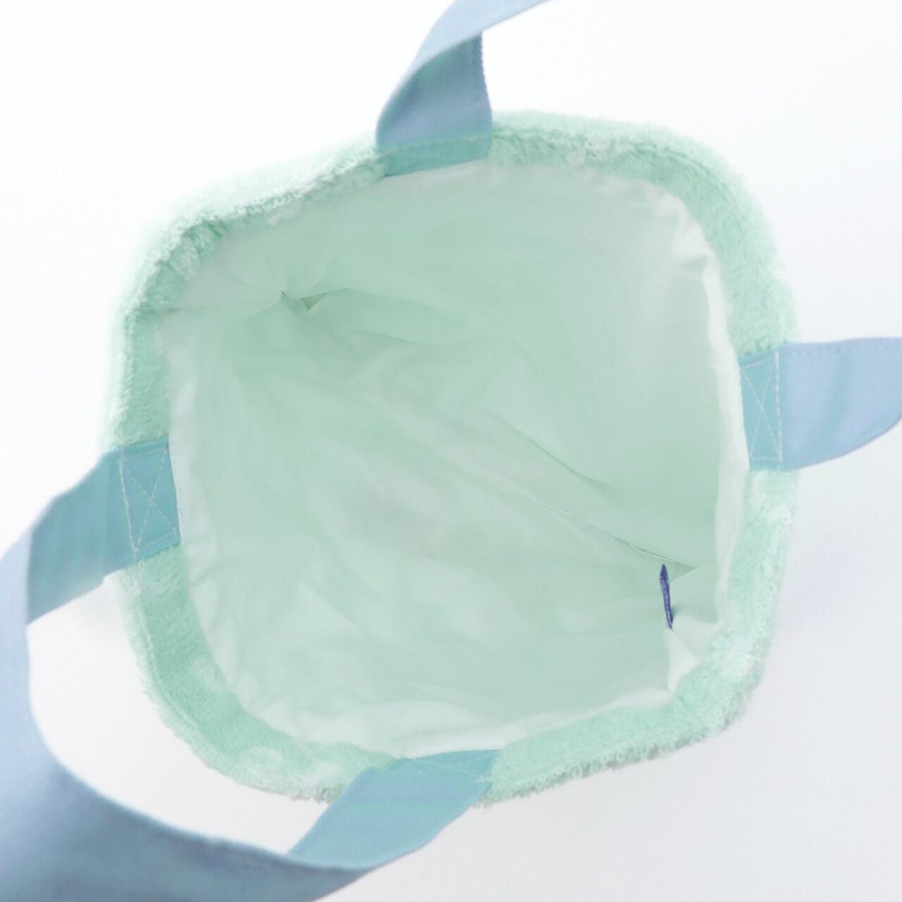 Korobokkuru Mini Towel Tote Bag,Sax blue, large image number 2