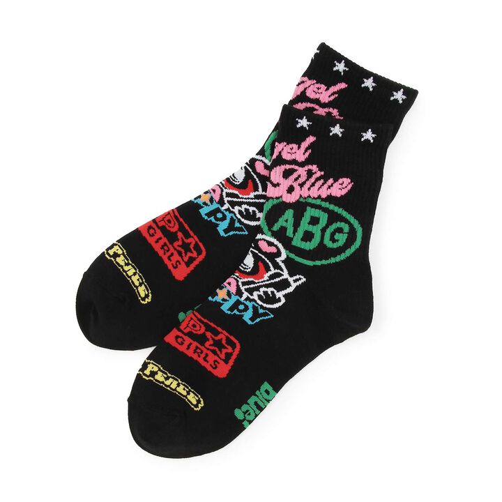 [Angel Blue] Mr. Nakamura Mobile Socks,, medium