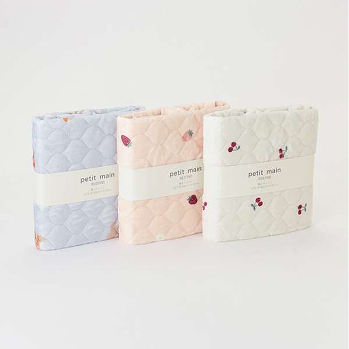 Fitted Mattress Pad S,Ivory, medium image number 5