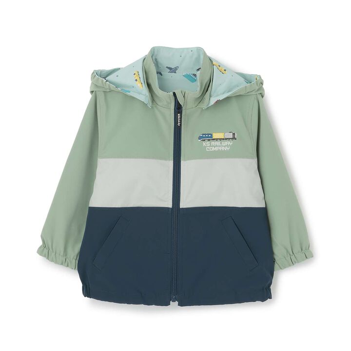 Reversible Vehicle Windbreaker [UV Protection & Water-Repellent Finish],Red, medium image number 9