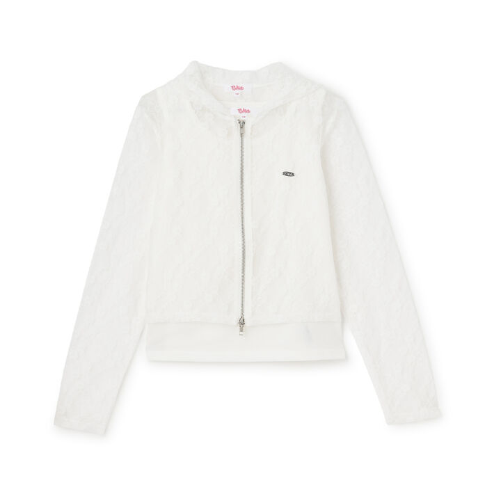 Lace Hoodie + Tank Top Set,Black, medium image number 11