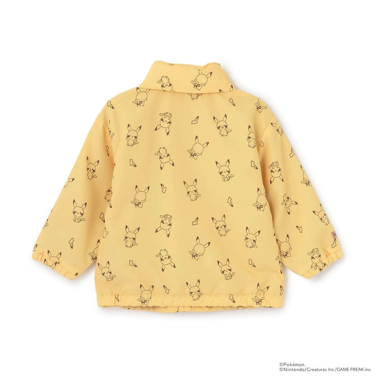[Monpoke] Ear-Detail Windbreaker,Yellow, large image number 4