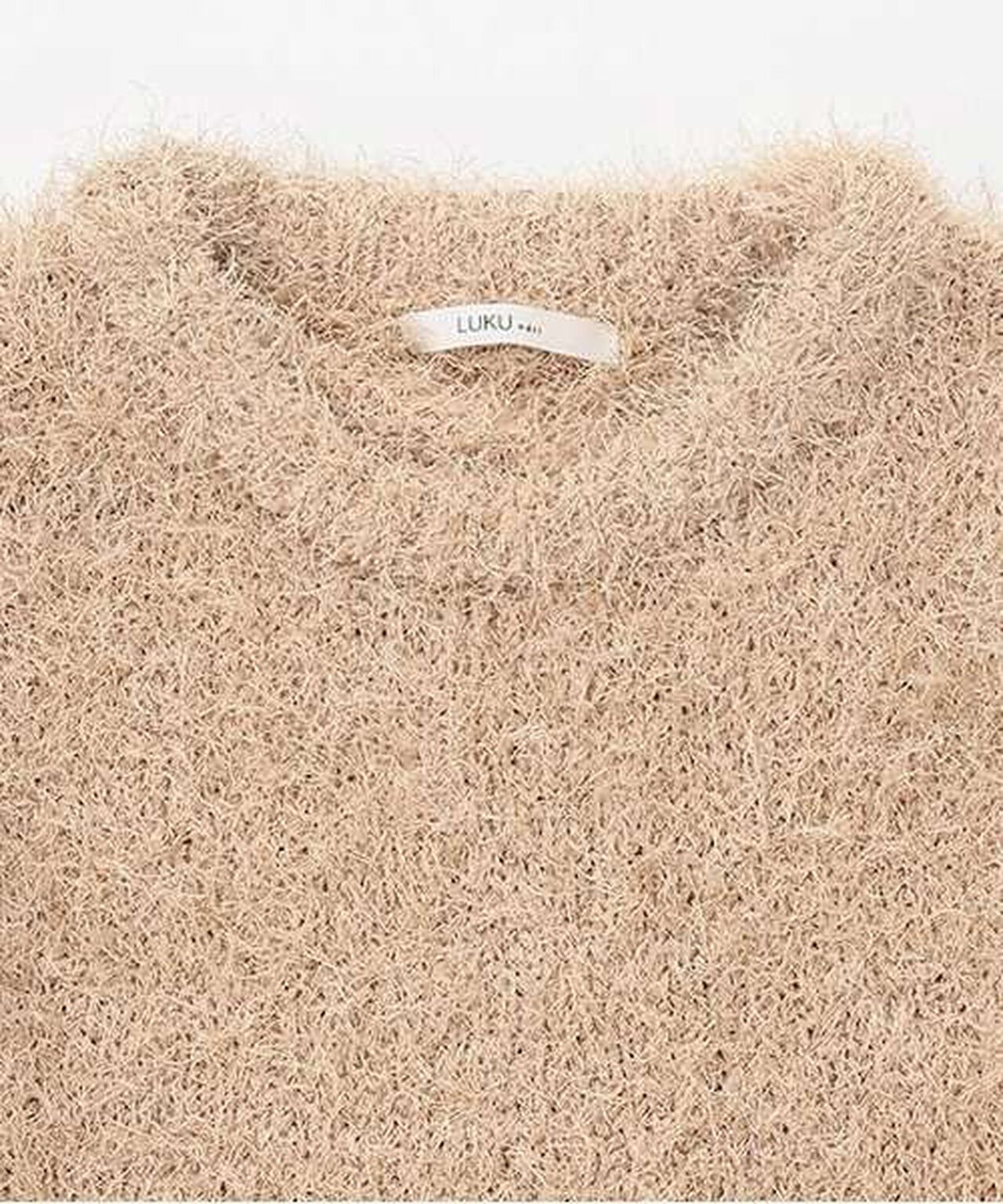 Fringe Knit Pullover,Charcoal gray, large image number 2