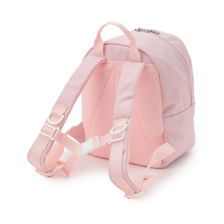 Ribbon Embroidered Backpack, Approx. 8L [Water-Repellent Finish],Light pink, medium image number 1
