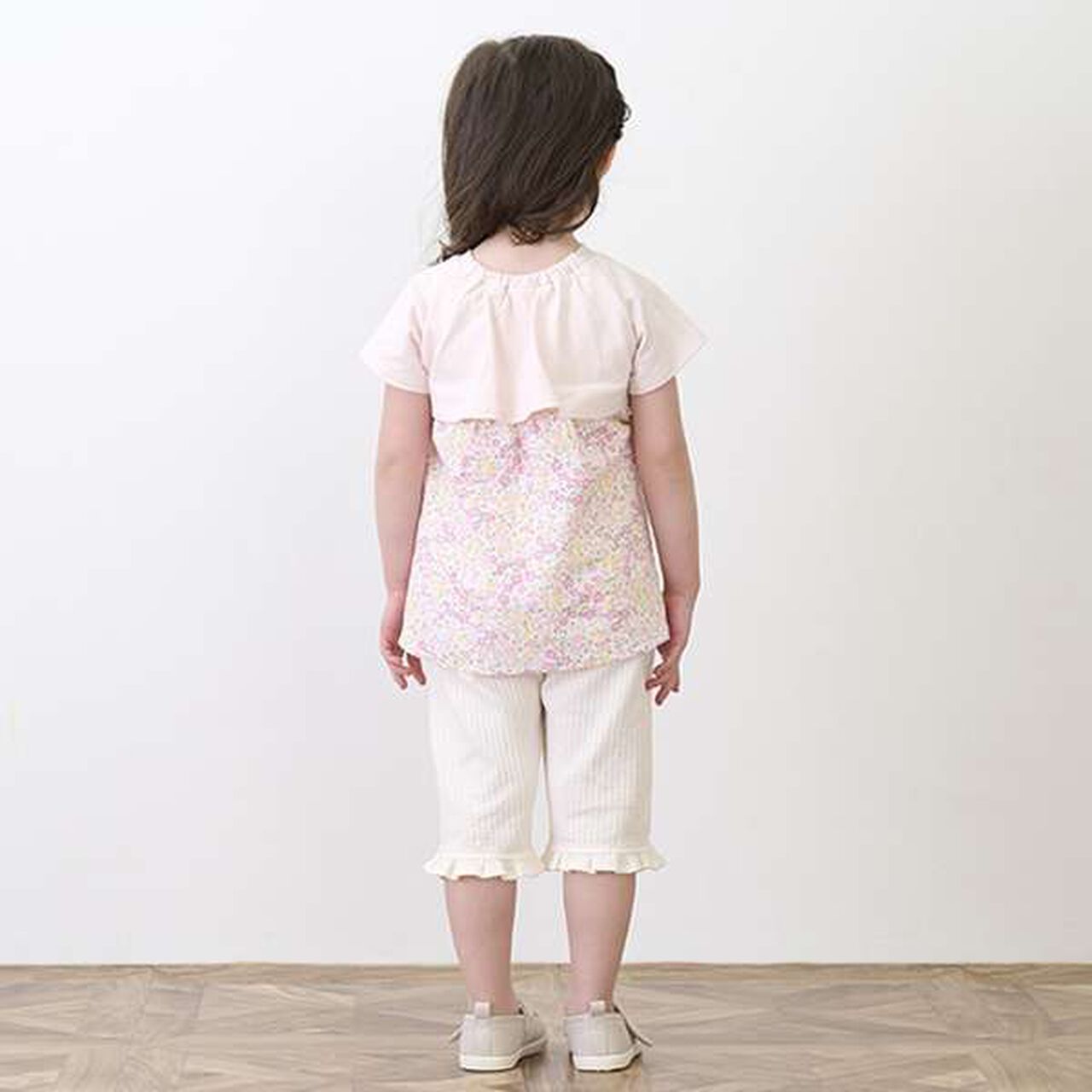 [Smile Series] Easy 7/10 Length Pants,Light gray, large image number 1