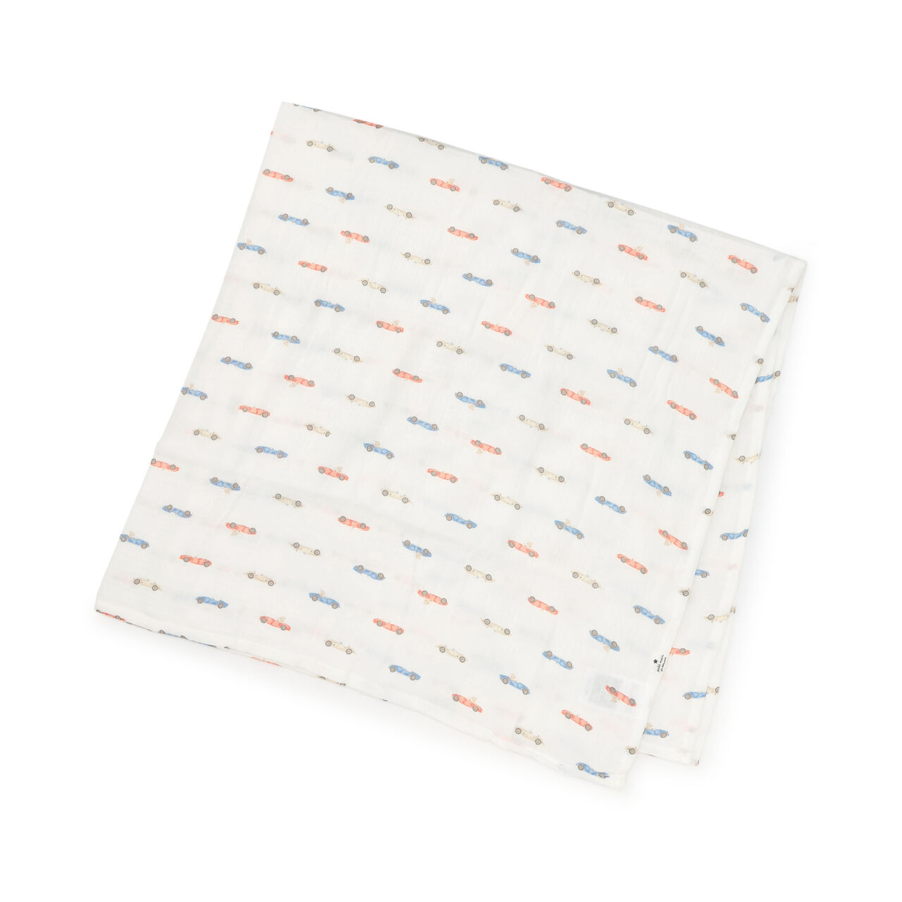 Gauze Swaddle,Blue, large image number 0