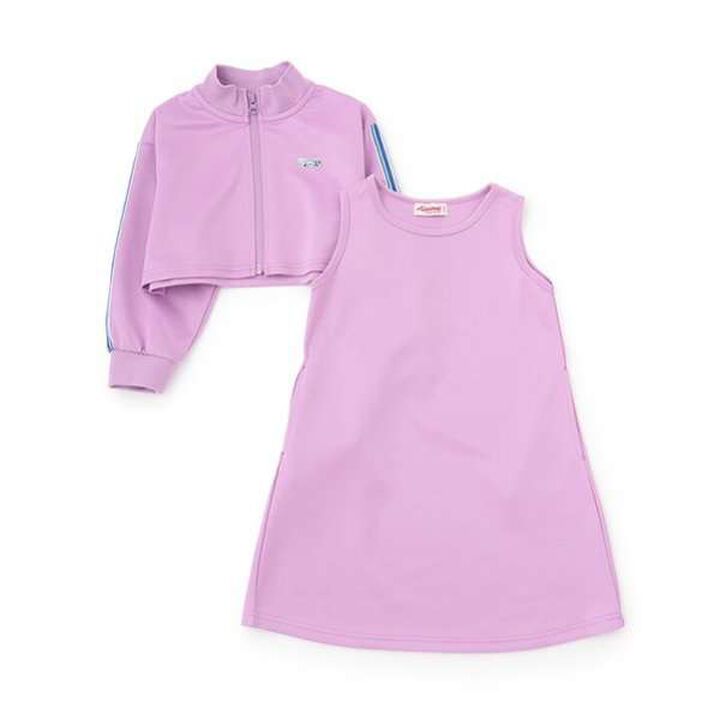 [The FOX] Fox Layered One-Piece Dress Set,Lavender, medium image number 15