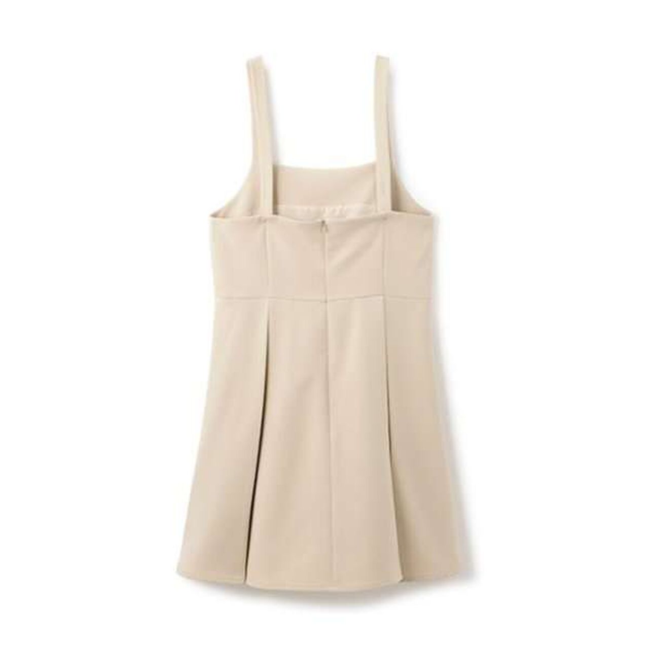 [Graduation Attire] Tuck Flare Jumper Skirt,Light beige, large image number 8