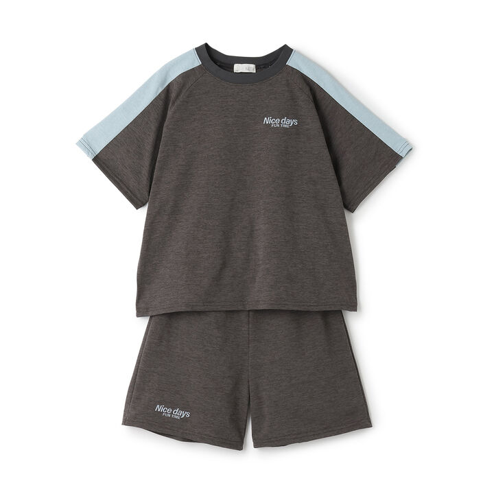 [Land and Water Use] Outfit Set: T-Shirt & Pants,, medium