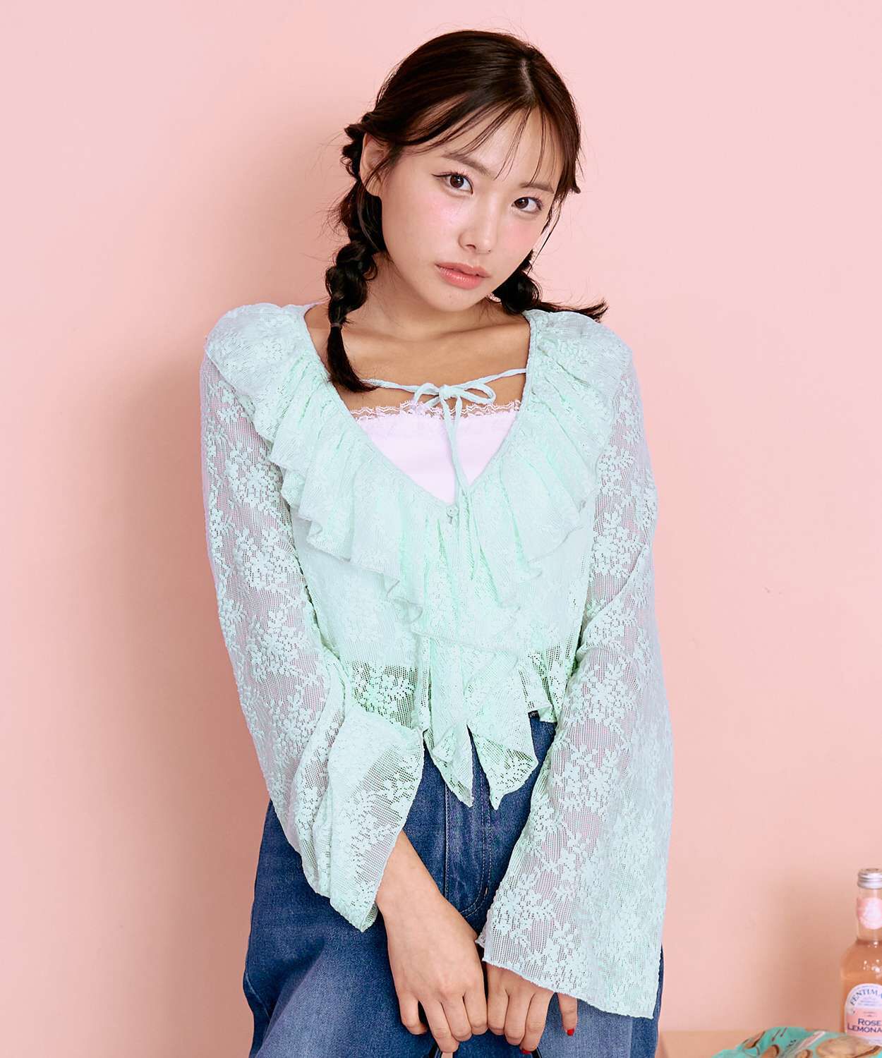 Frill Bolero Camisole Set [Korean Fashion] | Narumiya Official