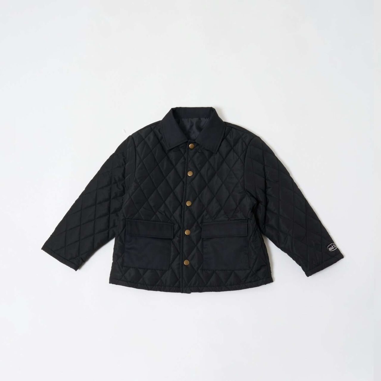 Quilted Jacket,Black, large image number 14