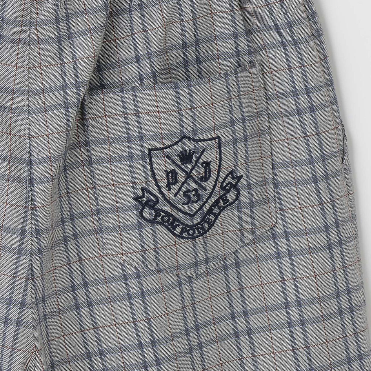 Suspender Wide Pants,Gray, large image number 8