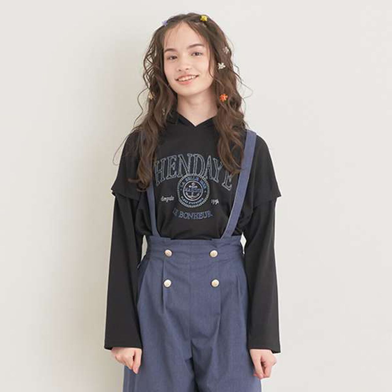 2WAY College Parka,Top gray, large image number 8