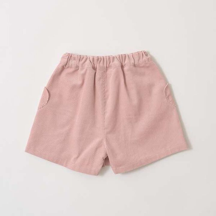 Heart Pocket Corduroy Skirt Pants,Moss green, medium image number 13