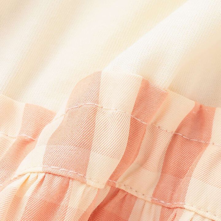 Peach One-Piece Dress,Light green, medium image number 5