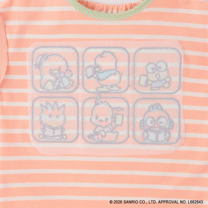Hapidanbui Long-Sleeve T-Shirt,Peach, medium image number 4