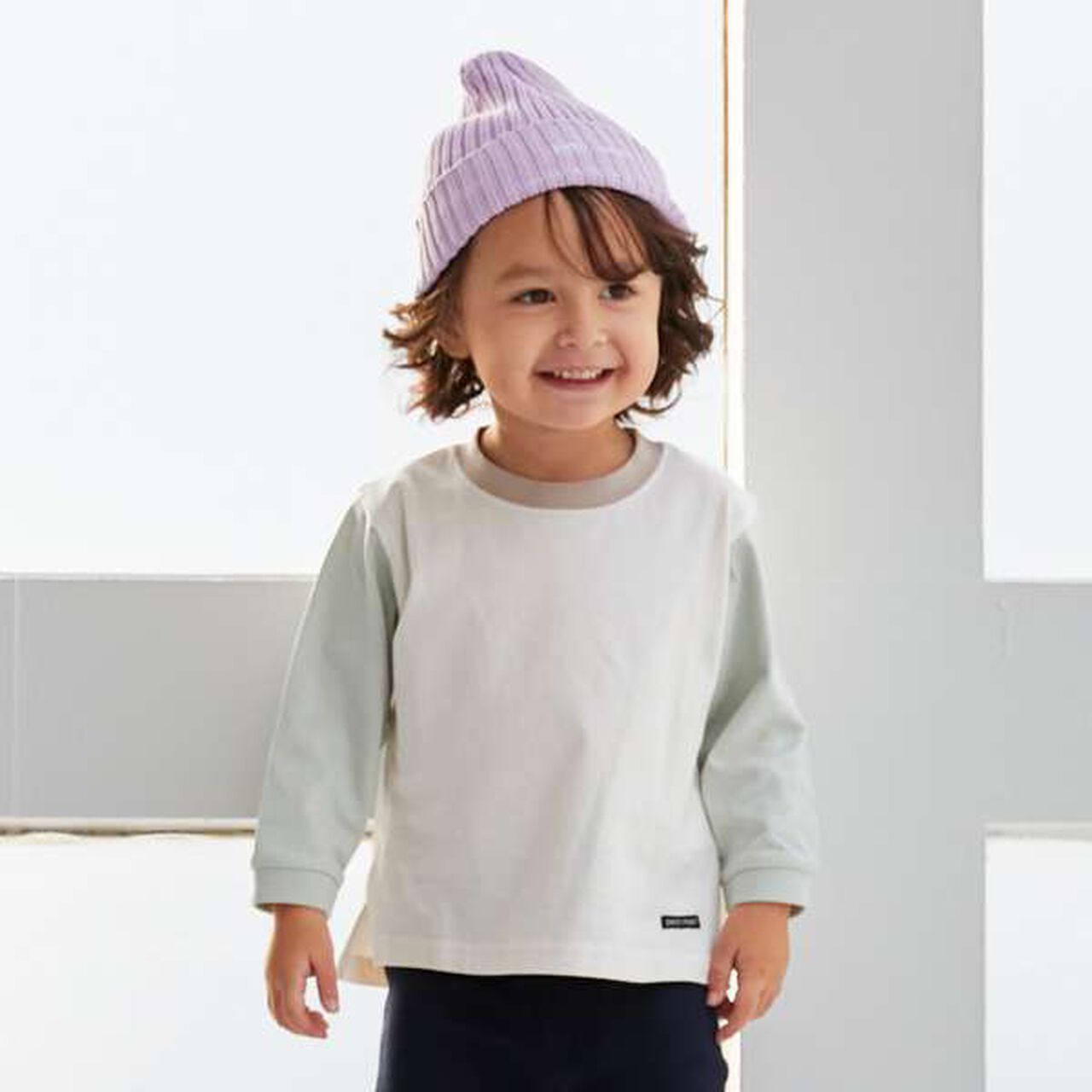 Affordable BOYS Long-Sleeve T-Shirt,Peach, large image number 22