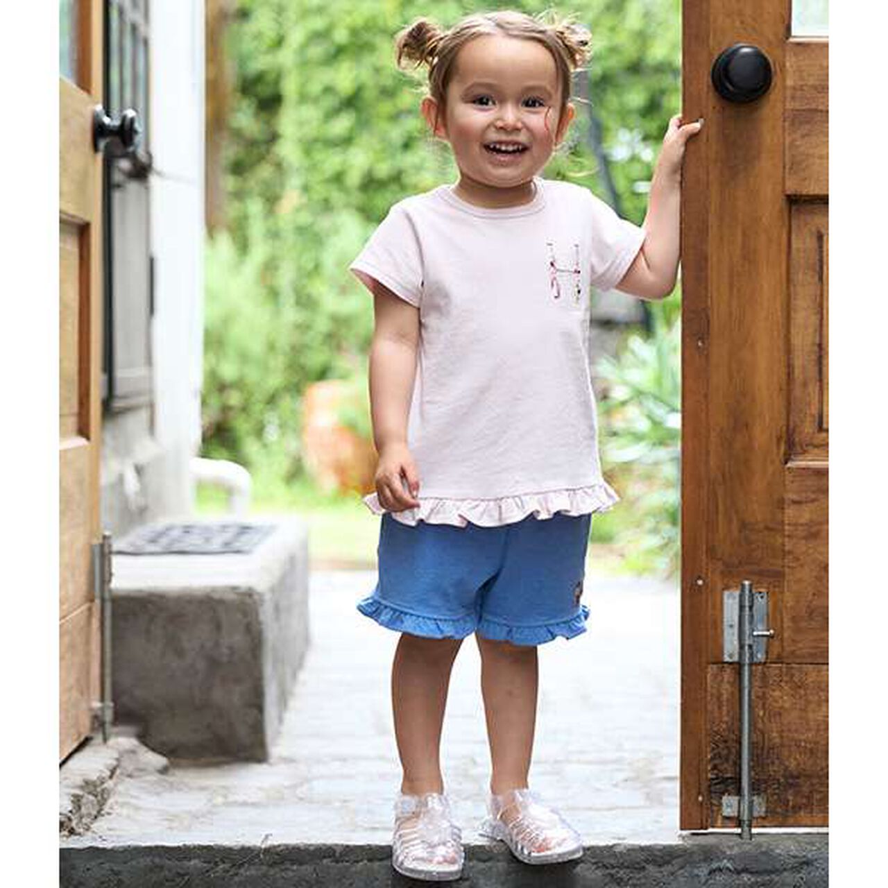 [Affordable] Alphabet T-Shirt,Black, large image number 5