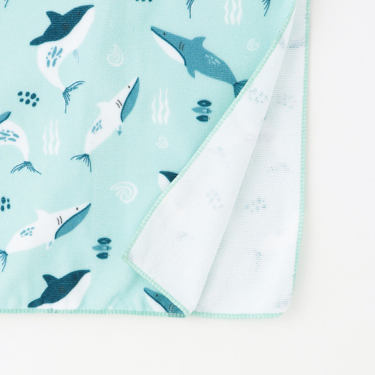 [SWIM] Hooded Cape Towel for Kids &ndash; Boys & Girls Children's Clothing,Mint, large image number 4