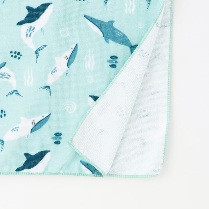 [SWIM] Hooded Cape Towel for Kids &ndash; Boys & Girls Children's Clothing,Mint, medium image number 4