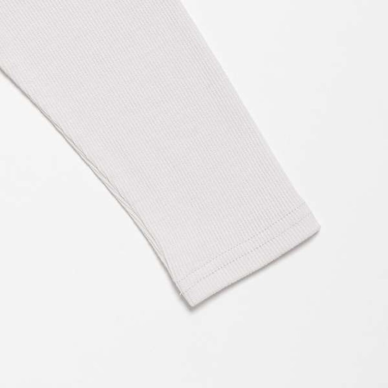 [Link] Ribbon Peplum Long T-Shirt,Navy, large image number 4