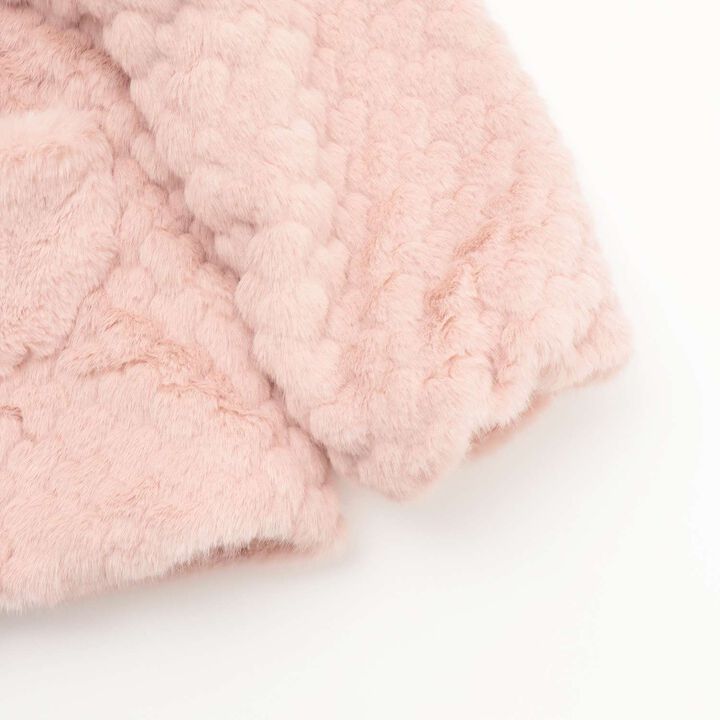 Faux Fur Coat,Pink, medium image number 5
