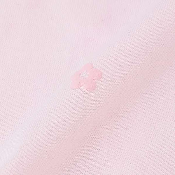 Floral Pattern 2-Way All-in-One with Bunny Embroidery,Light pink, medium image number 7