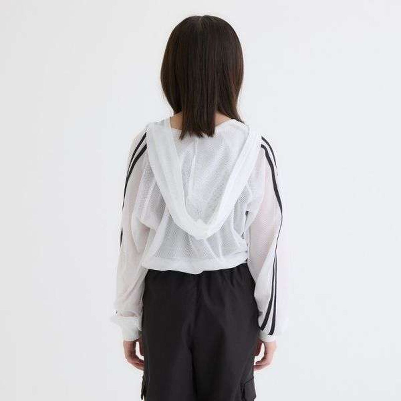 [3WAY] Mesh Hoodie & Camouflage Tank Set,Off white, large image number 11