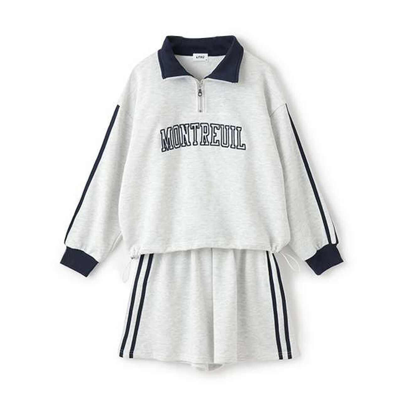 [LTXC] Half ZIP Setup,Off white, large image number 8