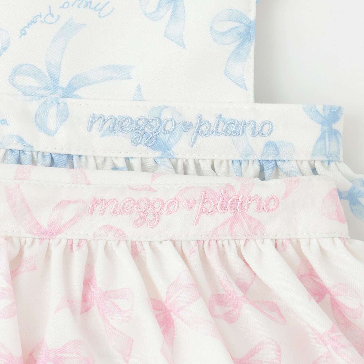 Ribbon Pattern Apron & Headband Set [Box Included],Pink, large image number 4